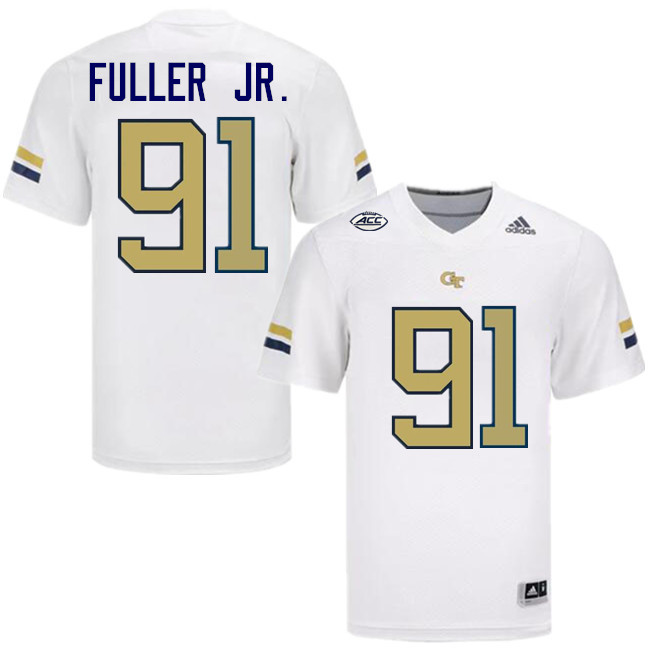 Andre Fuller Jr. Georgia Tech Jerseys,Georgia Tech Yellow Jackets College Football Uniforms-White